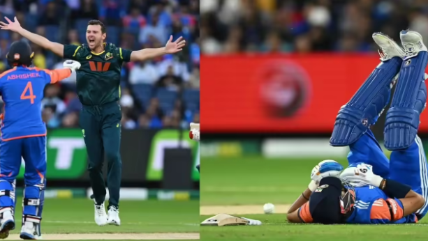 india australia test score