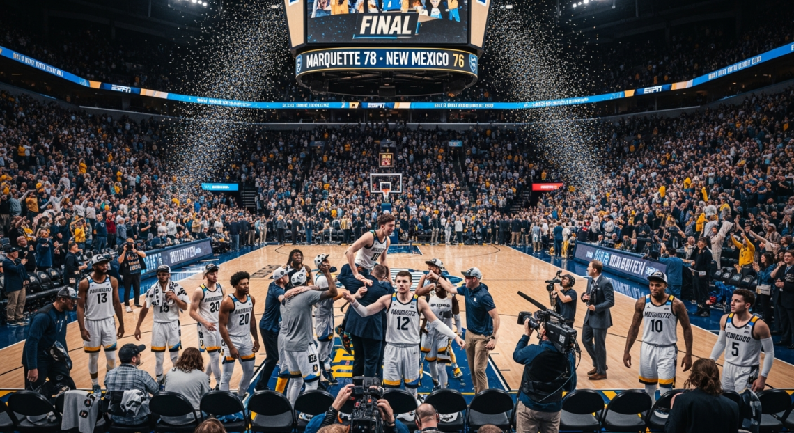 marquette vs new mexico prediction