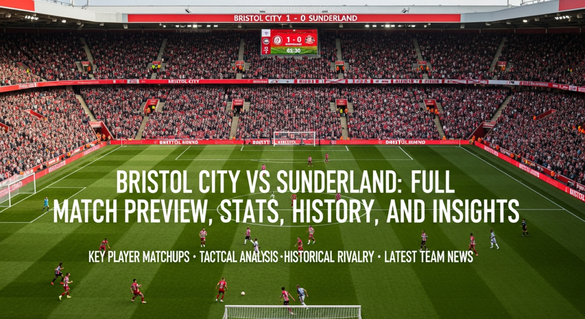 Bristol City vs Sunderland