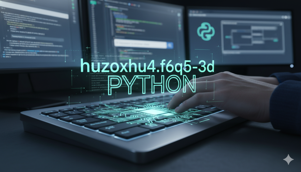 Understanding What about huzoxhu4.f6q5-3d: A Complete Guide to This Python Software Tool