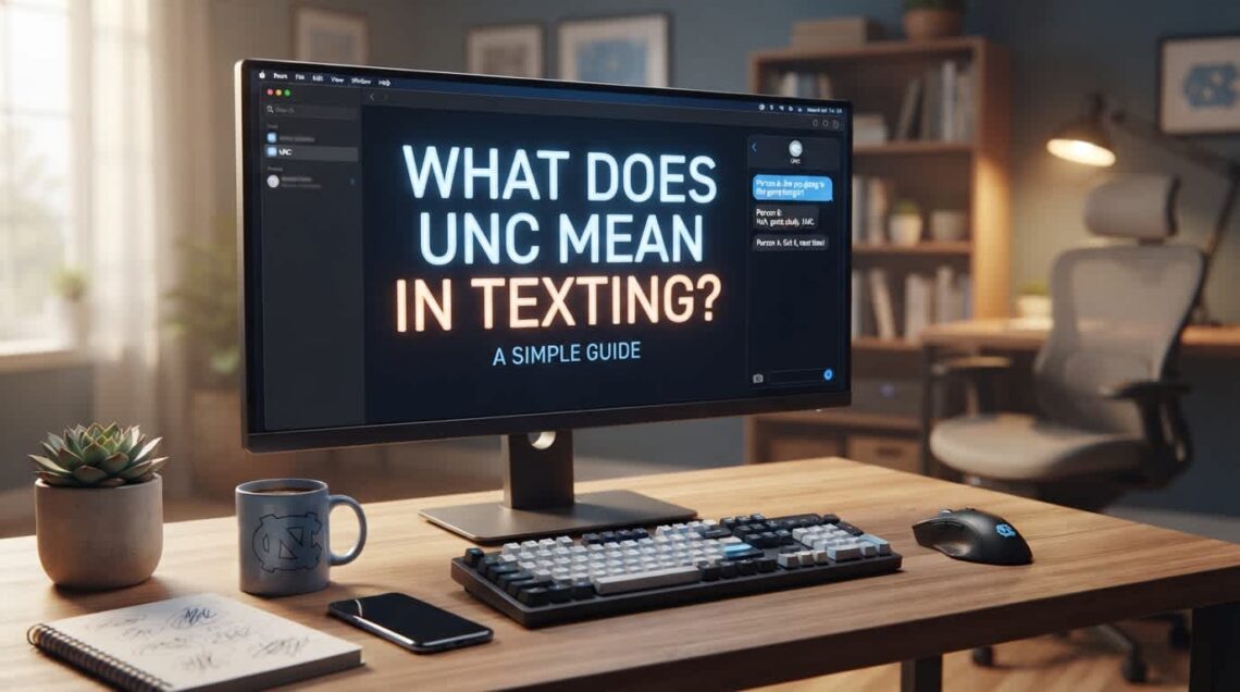 what does unc mean in texting